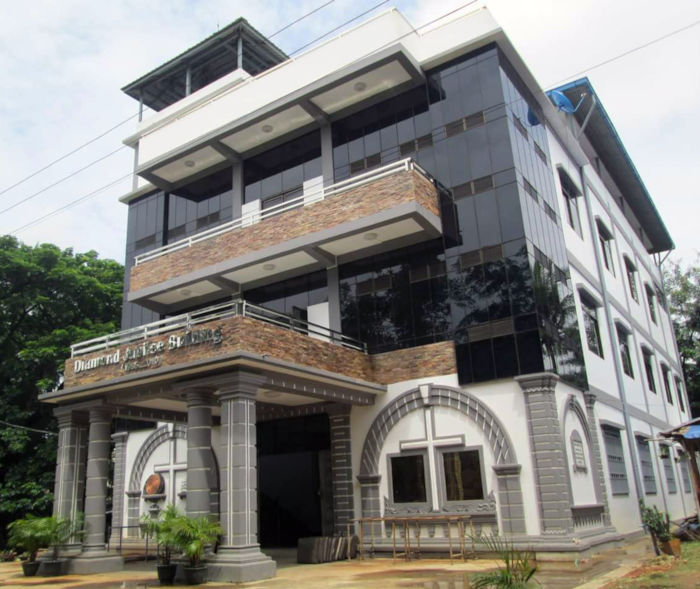 A photo of the library